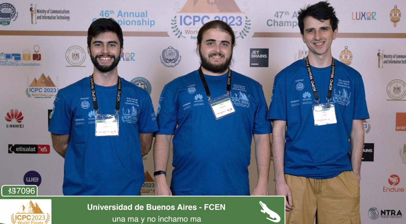 Exactas campeón latinoamericano de Programación Facultad de Ciencias