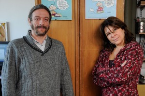 Agustín Adúriz Bravo y Andrea Revel Chion. Foto: Diana Martinez Llaser.