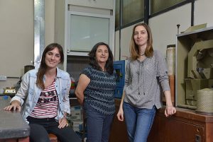 (De izq. a der.) Luciana González, Marcela Tolaba y María Ana Loubes.